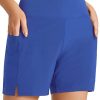 BALEAF Women's 5" Quick Dry High Waisted Swim Board Shorts UPF 50+ Swimsuit Bottom Trunks with Liner