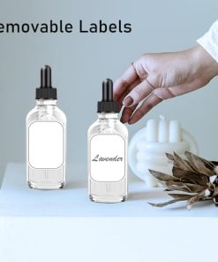 12 Pack Dropper Bottle 4 oz, Bumobum Clear Glass Eye Dropper Bottles for Essential Oils with Labels and Funnel, 120 ml Tincture Bottle with Plastic Measured Dropper